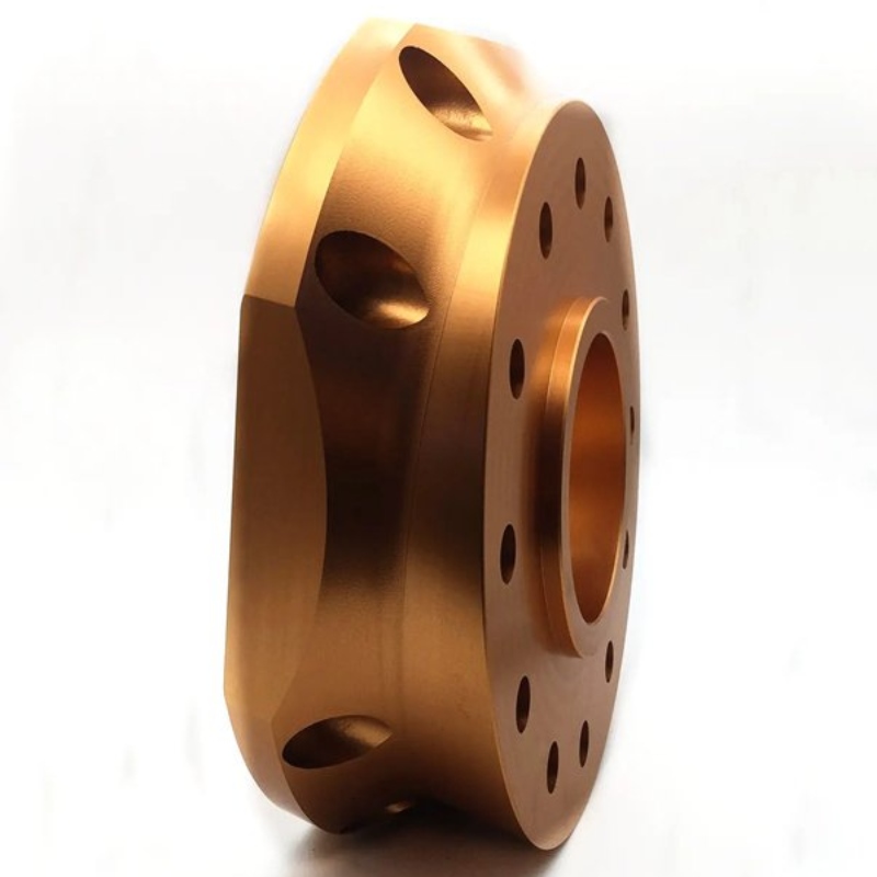 CNC lathe copper aluminium